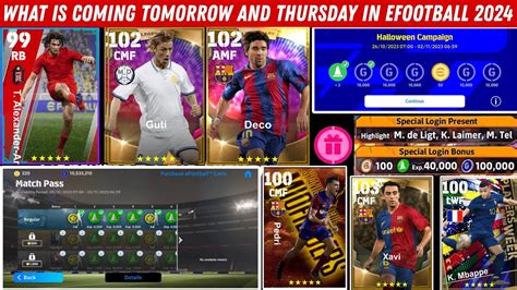 What Is Coming On Tomorrow And Thursday In EFootball 2024 Mobile New