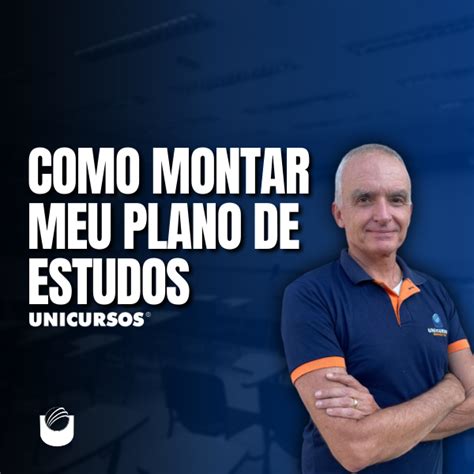 Como Montar Meu Plano De Estudos Unicursos Online Hotmart