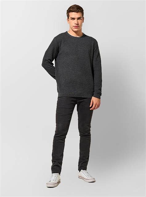 Ripley SWEATER HOMBRE INDEX CUELLO REDONDO