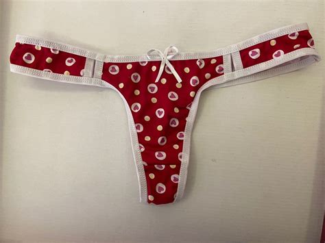 Calcinha Fio Dental Corações Lingerie Feminina Usado enjoei