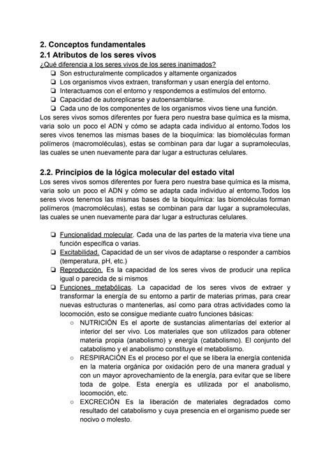 SOLUTION Bioqu Mica Concepto Y Mbito De Estudio De La Bioqu Mica