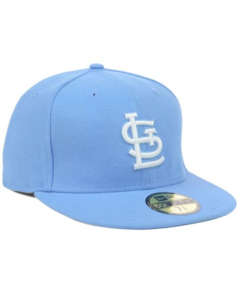 Ktz St Louis Cardinals Mlb C Dub 59fifty Cap In Blue For Men Lyst