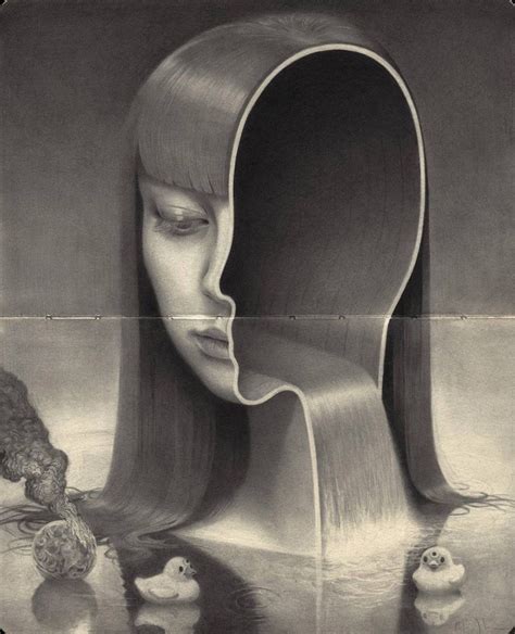 London Based Illustrator Miles Johnston Uses Graphite Pencils To Create