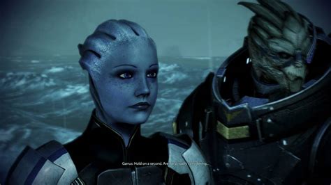 Mass Effect 3 Leviathan Dlc Liara Rescues Shepard Romance Youtube