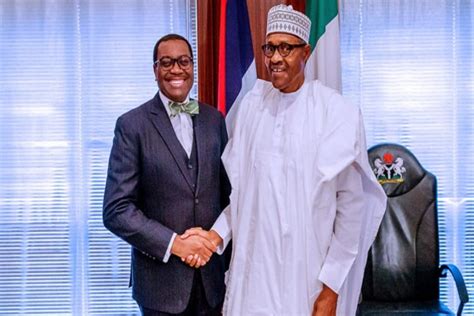 Buhari Celebrates Adesinas Second Term Victory As Afdb President