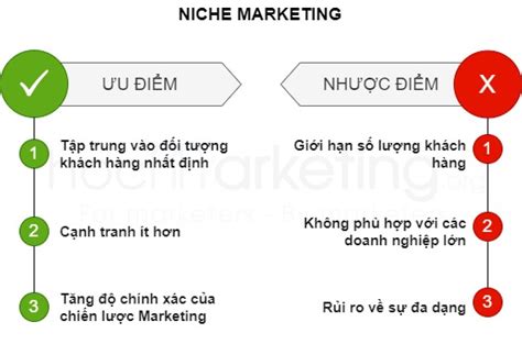 Niche Marketing Là Gì Ưu Và Nhược điểm Của Chiến Lược Marketing Thị Trường Ngách