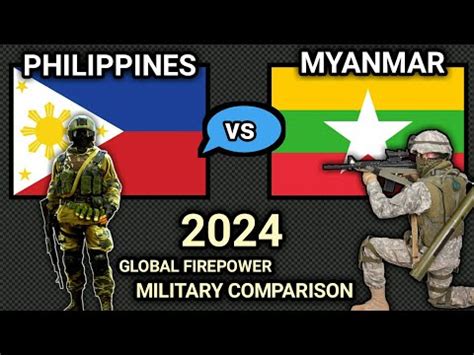 Philippines Vs Myanmar Military Comparison Myanmar Vs