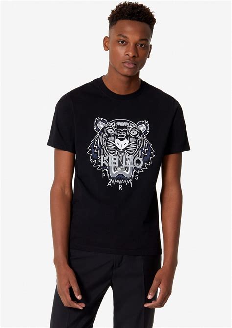 Kenzo Tiger T Shirt Black Bonjor Outlet