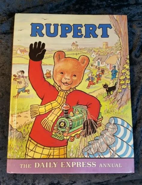 Rupert Bear Daily Express Annual Original Birthday Gift Vg Eur