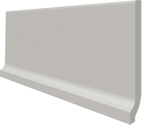 Tspem003 Taurus Color Cove Skirting Light Grey 20 X 9 Cm Rako