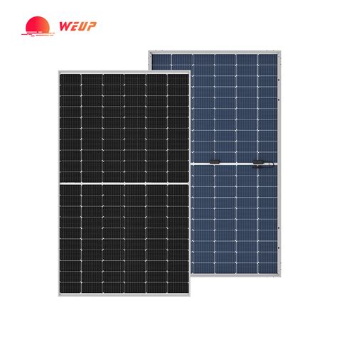 Mono Perc Cell 360w 370w 380w Bifacial Solar Pv Module Price China