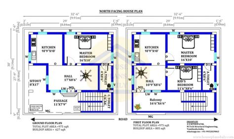 North Facing House Plans As Per Vastu X Modern Design House