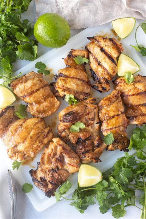 Juicy Grilled Mexican Chicken Thighs Hot Pan Kitchen