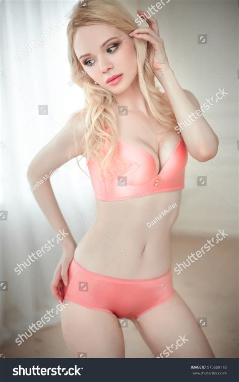Cute Sexy Woman Lingerie Stock Photo 575889118 Shutterstock