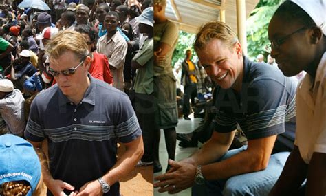 Photos of Matt Damon in South Africa For Not on Our Watch | POPSUGAR ...