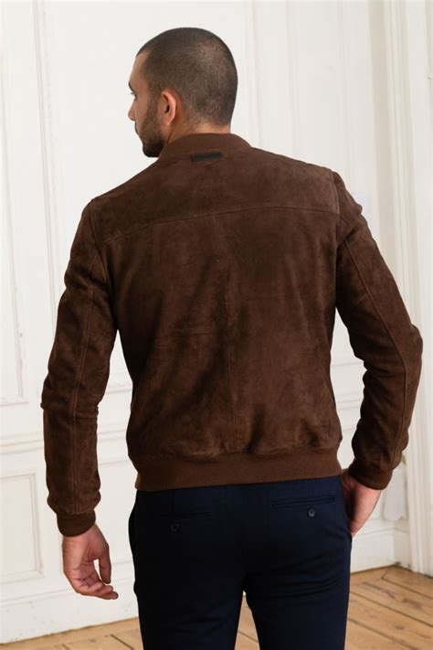 Blouson Homme Redskins Bower African Chocolat Cuir City