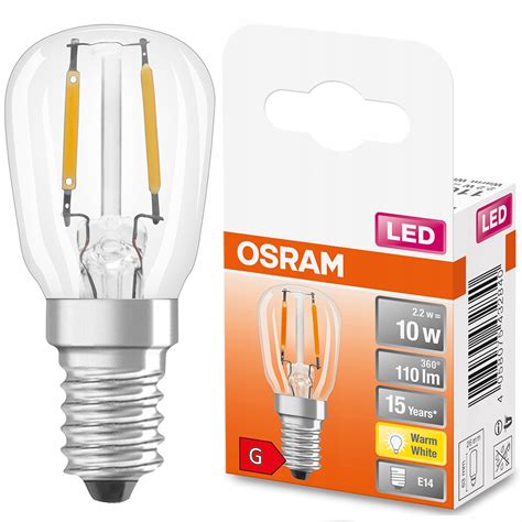 Żarówka Led Mini E14 T26 2 2w 2700k Filament Osram 4058075432840