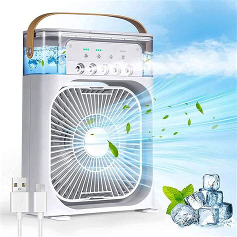 Ventilator Cu Pulverizare Apa Naimeed D Aromatherapy Lumina Led