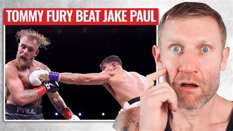 Jake Paul Drops Tommy Fury And Still Gets Beat Youtube