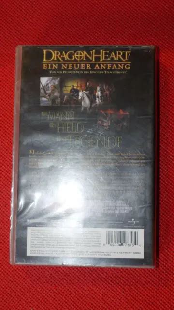 DRAGON HEART EIN Neuer Anfang VHS VIDEO Kassette 759 EUR 1 00