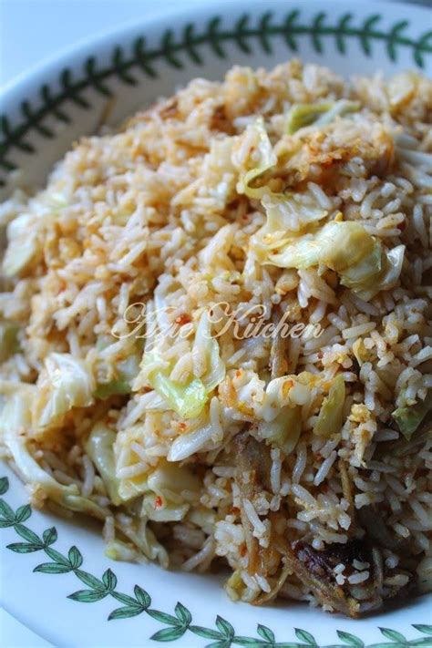 Azie Kitchen Nasi Goreng Ikan Bilis Yang Mudah Tapi Sedap Resep