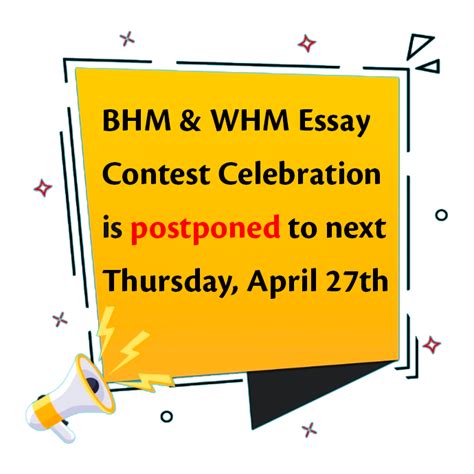 New Date – BHM & WHM Essay Contest Celebration – Chesapeake Lighthouse ...