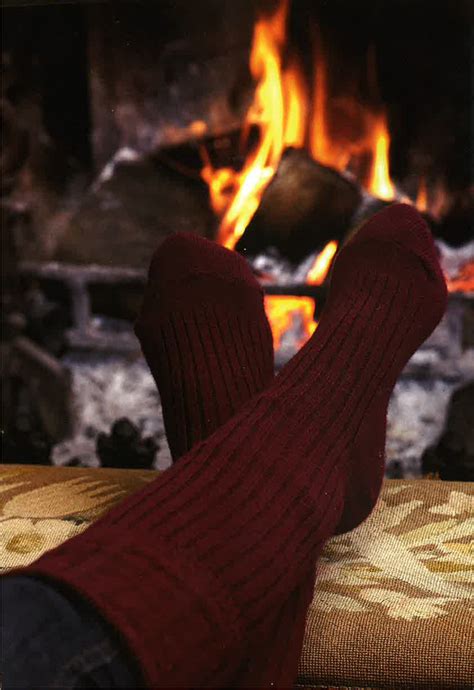 Cosy Socks And A Roaring Fire No Better Way To Spend A Chilly Autumn