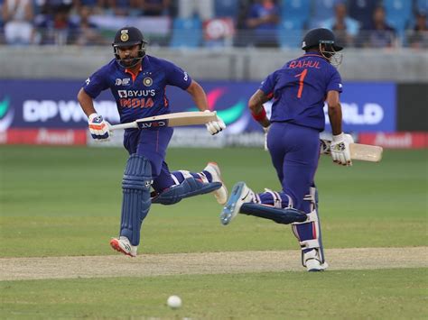 Asia Cup 2022 Rohit Sharma Kl Rahul Register Big T20i Partnership