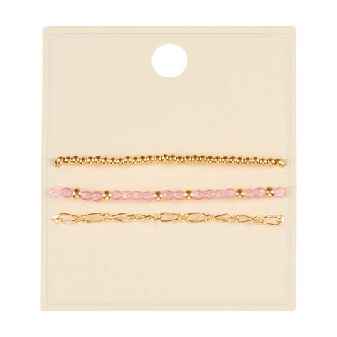 Faceted Beaded Bracelet 3 Ct