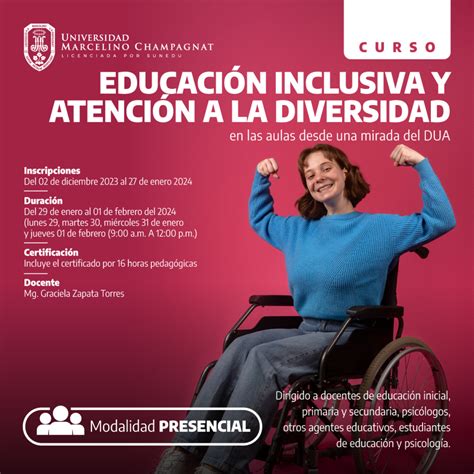 Educación Inclusiva Y Atención A La Diversidad Universidad Marcelino