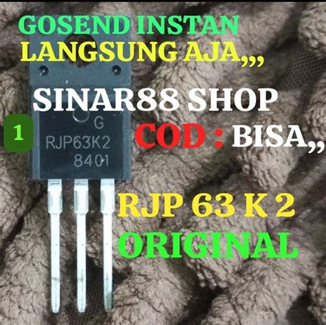 Jual Original Rjp K Rjp K To F Ic Transistor Tr Mosfet Fet Igbt