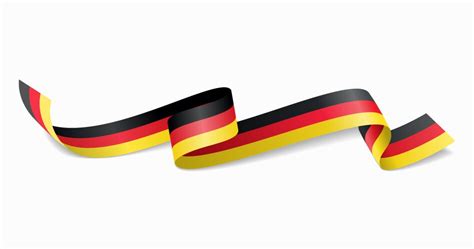 German flag wavy abstract background Royalty Free Vector