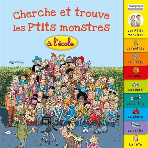 Les p tits monstres à l école de Jacques Lerouge Album Livre Decitre