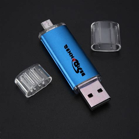 32GB OTG USB Flash Pen Drive Memory Sticks Dual Port For Android Smart