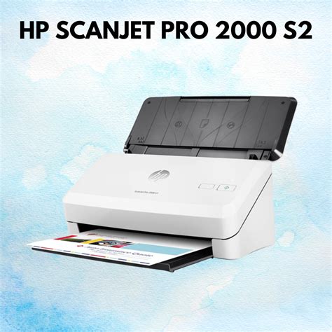 Scanner Hp Scanjet Pro 2000 S2