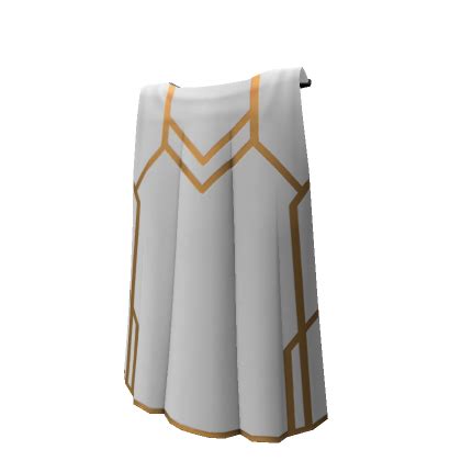 White Deco Cape Roblox Item Rolimon S