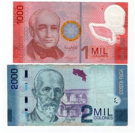 Banknoten COSTA RICA 1000 UND 2000 COLONES Kaufen Auf Ricardo