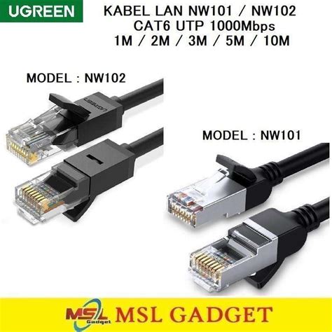 Jual Ugreen Kabel Lan Ethernet Rj Utp Cat Gbps Mbps Nw Nw