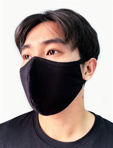 10 Pack Black Mouth Mask Reusable Face Mask Cotton Breathable Etsy