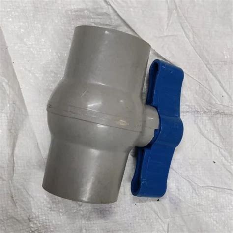 Greywhite And Blue 2 Inch Pvc Ball Valve At Rs 90piece In Bengaluru Id 2850786010533