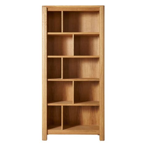 John Lewis Seymour Tall Bookcase | Oak at John Lewis