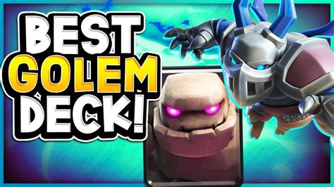 Easy Win Grand Challenge With Best Golem Deck Youtube