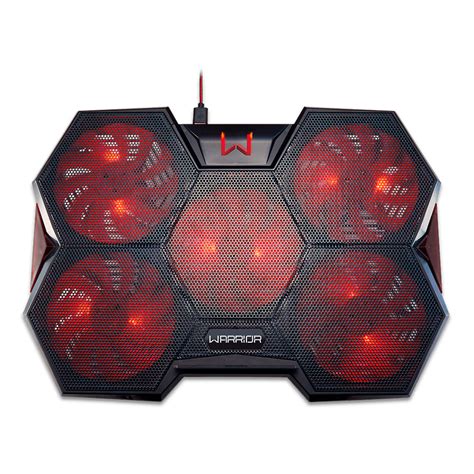 Warrior Lothaire Laptop Cooler Gamer Led Multilaser Ac Led