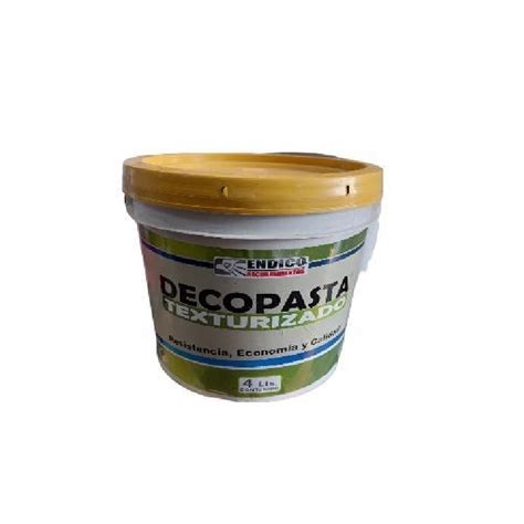 Pasta Para Muro Texturizado 4lt Decopasta