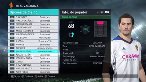 Pes Como Evoluir Jogadores Na Master League Youtube