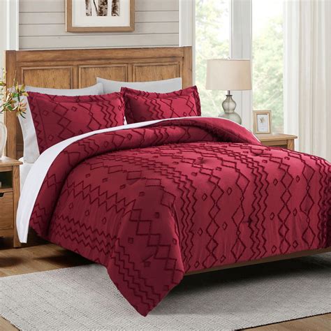 NC King Comforter Sets With 2 Pillow Shams 3 Piece Soft Bedding Set