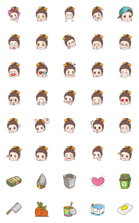 Moo Ko Emojiのline絵文字｜画像、情報など