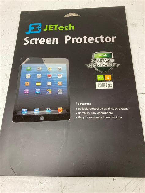 Jetech Screen Protector Ipad Pro Pack Computer Equipment Office