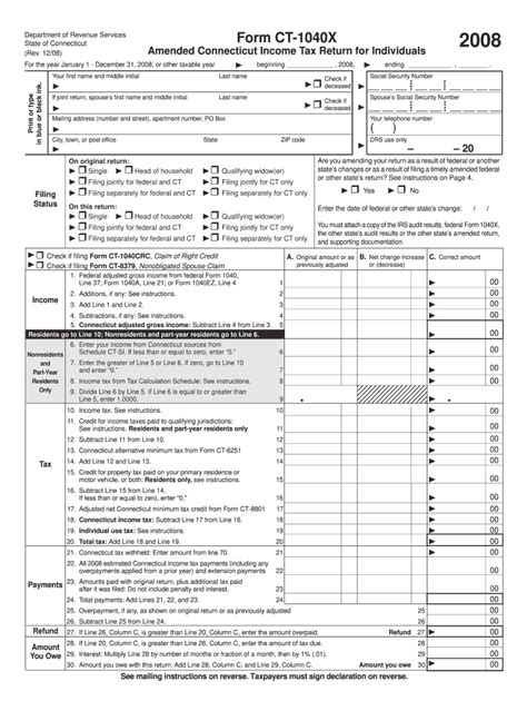 1040x 2008 Fill Out And Sign Online Dochub