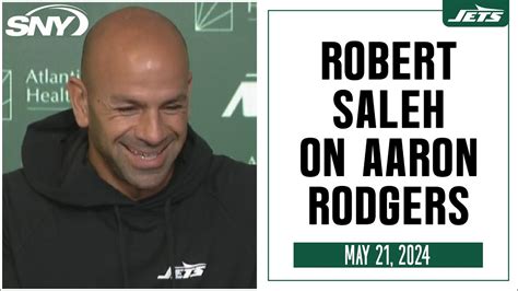 Robert Saleh On Aaron Rodgers Status Nathaniel Hackett And Jets 2024